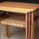 LACOSTE succession: Scandinavian nesting tables signed by Erling Torvits.
