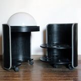 Bar cabinet on wheels by Luigi Massoni, 1960s