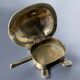 Abalone shell & alpaca silver turtle box, Mexico, 1970