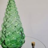 Green Empoli bubbles decanter