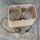 Double column lamp "Le Dauphin" – Turtle shell effect and brass