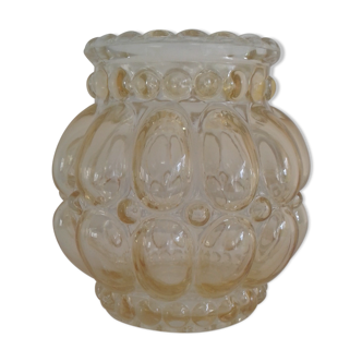 Molded glass globe