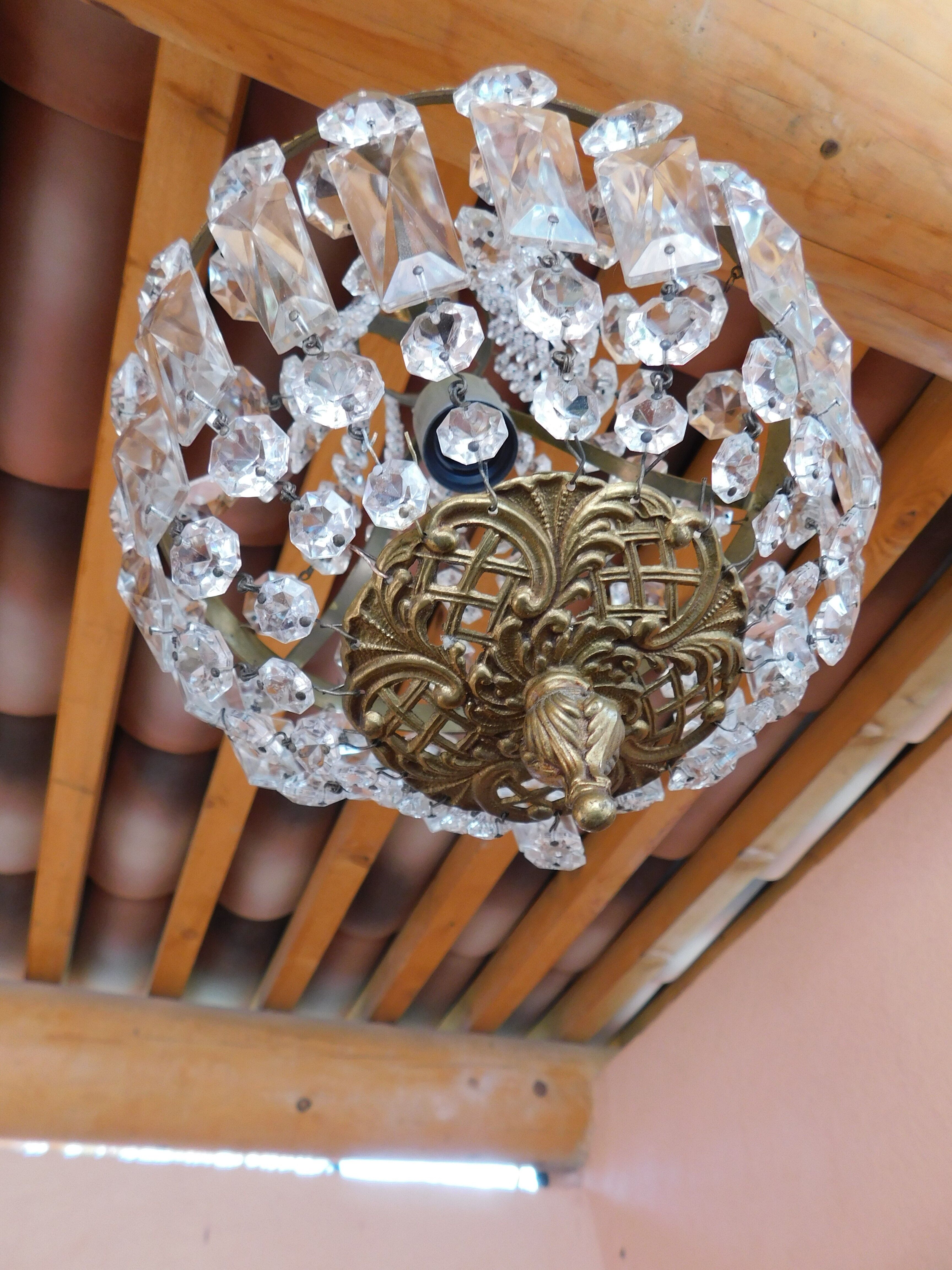 Hot air balloon chandelier - 25 cm