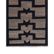 Tapis vintage turc de oushak tissé à la main 86x211 cm