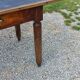 Farmhouse table, late 19th/early 20th century, 6 drawers, slate top 2