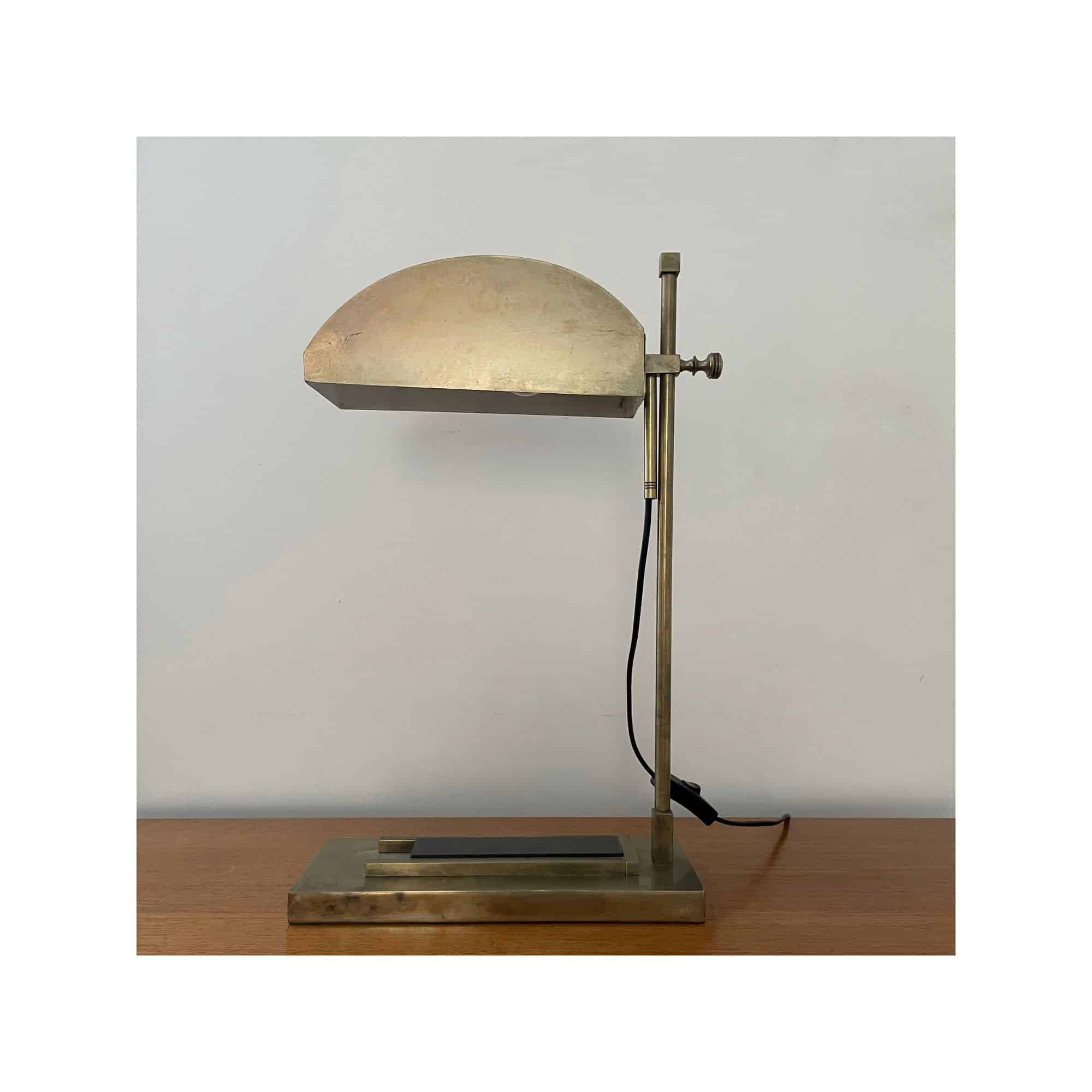Bauhaus desk lamp, design Marcel Breuer for the Paris Exhibition, 1925