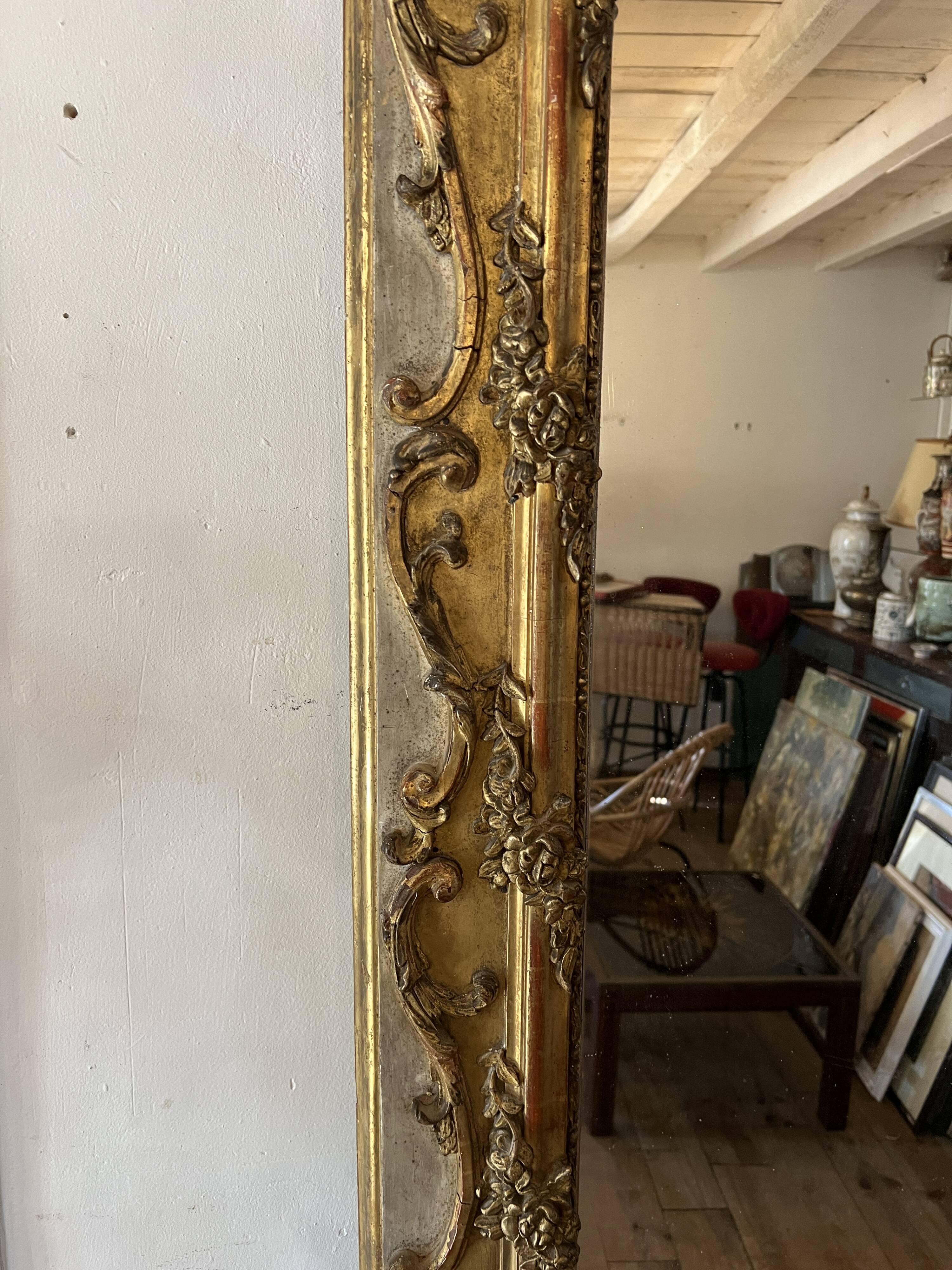 18th Century Golden Mirror