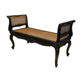 Louis XV style bench, canage bench
