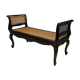 Louis XV style bench, canage bench