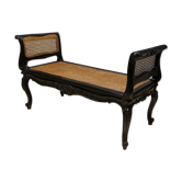 Louis XV style bench, canage bench