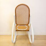 Fauteuil à bascule art nouveau