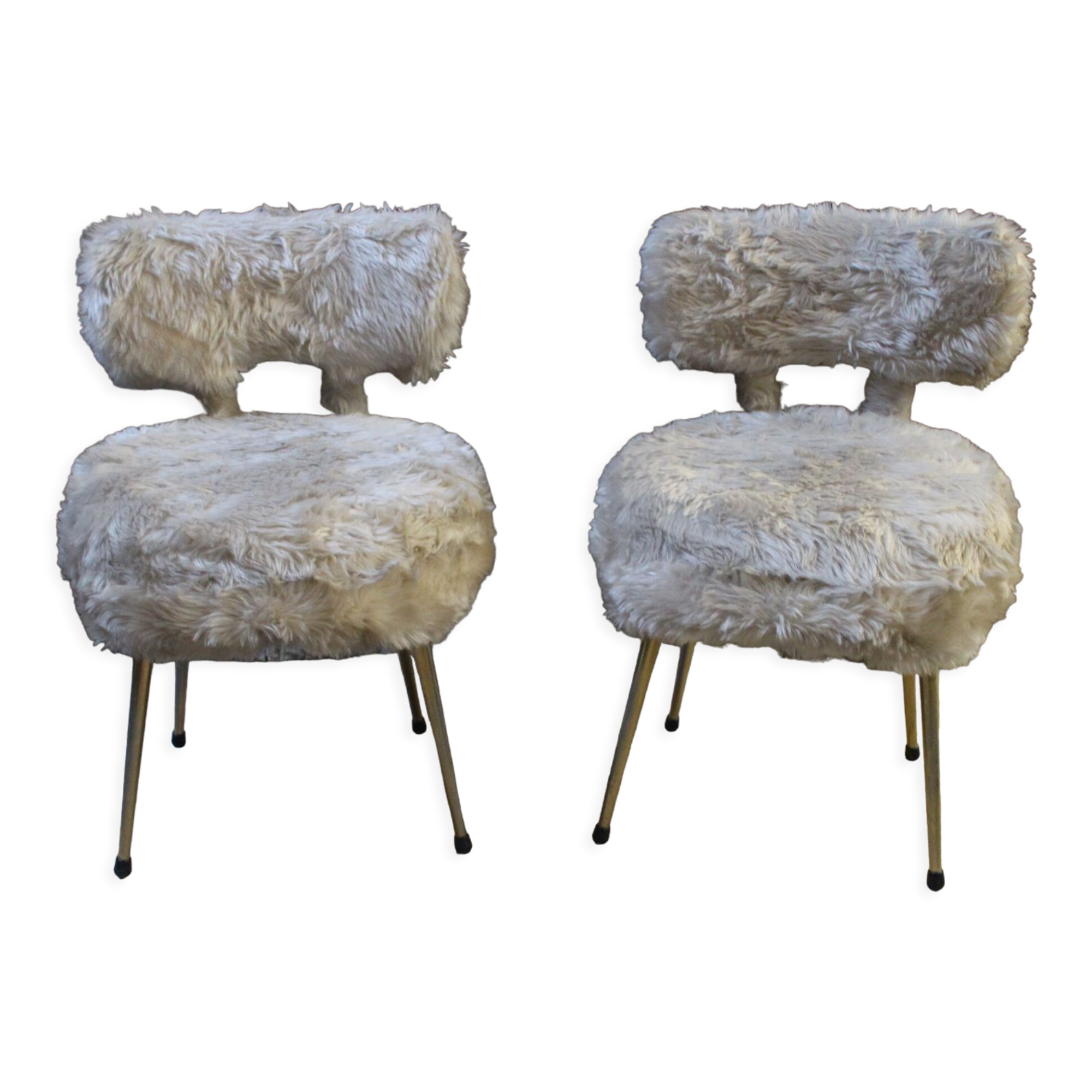 Pair of moumoute chairs