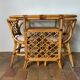 Rattan table and chairs set