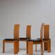Set of 4 Mario Marenco Dining Chairs for Mobil Girgi