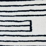 Traditional Berber rug in natural wool 2.5x1.5 m