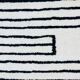 Traditional Berber rug in natural wool 2.5x1.5 m