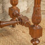 Vanity unit - antique washbasin in wood and marble