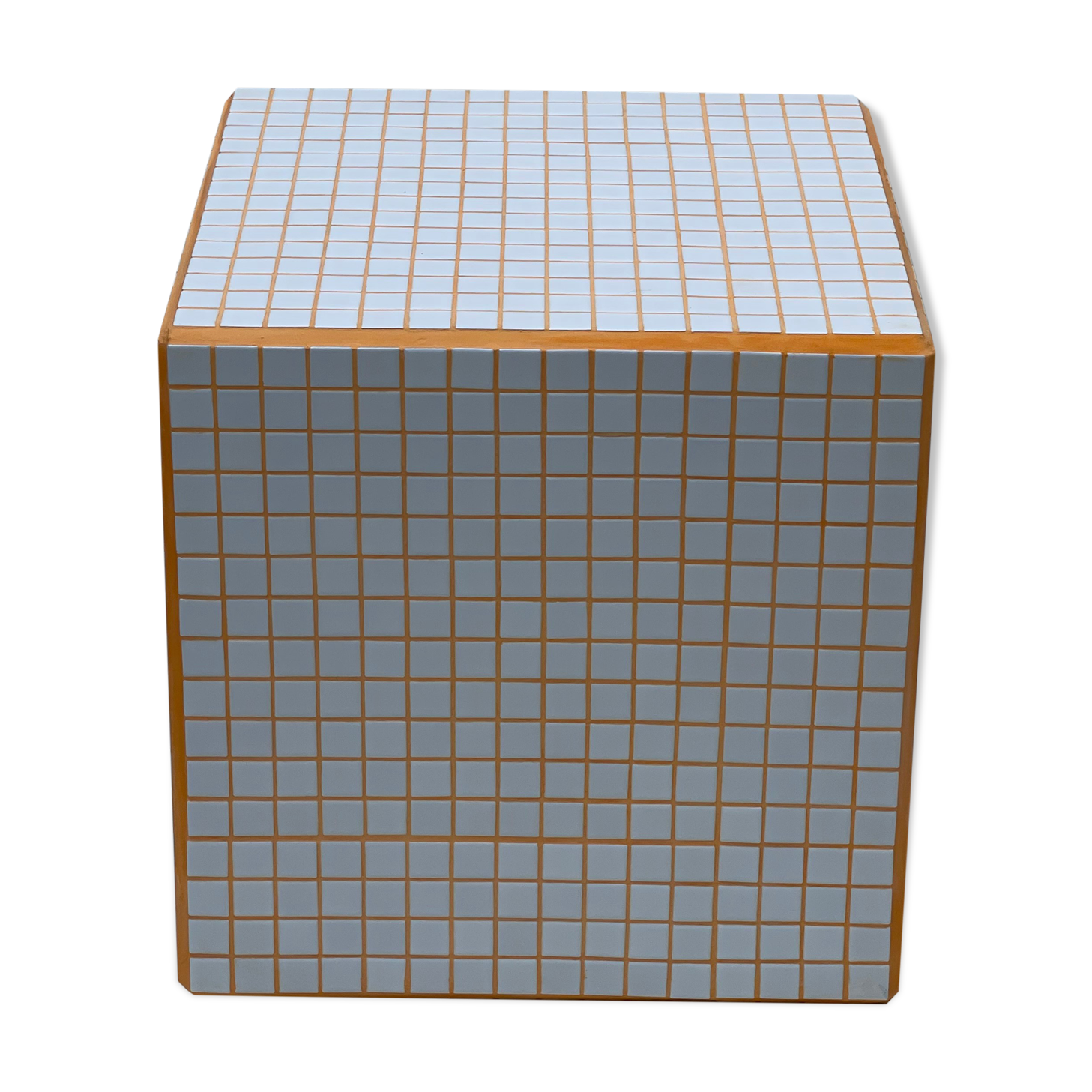 Cube table d’appoint 40x40 céramique
