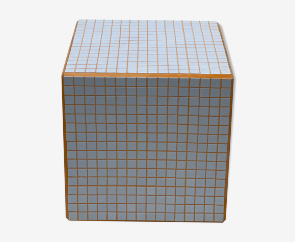 Cube table d’appoint 40x40 céramique