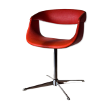 Vintage Lox Space Age orange armchair