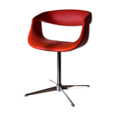 Vintage Lox Space Age orange armchair