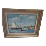Canvas signed J. Piccini