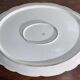 Large decorative plate made of hand-painted porcelain – Countryside scene with cattle