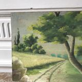 Peinture huile paysage