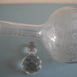 Crystal wine carafe Baccarat Pompadour antique crystal wine decanter