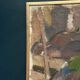 Swedish Oil on Panel“Composition” by Nils Folke Knafve –Vintage & Framed