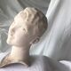 Old plaster head bust of mannequin 1930