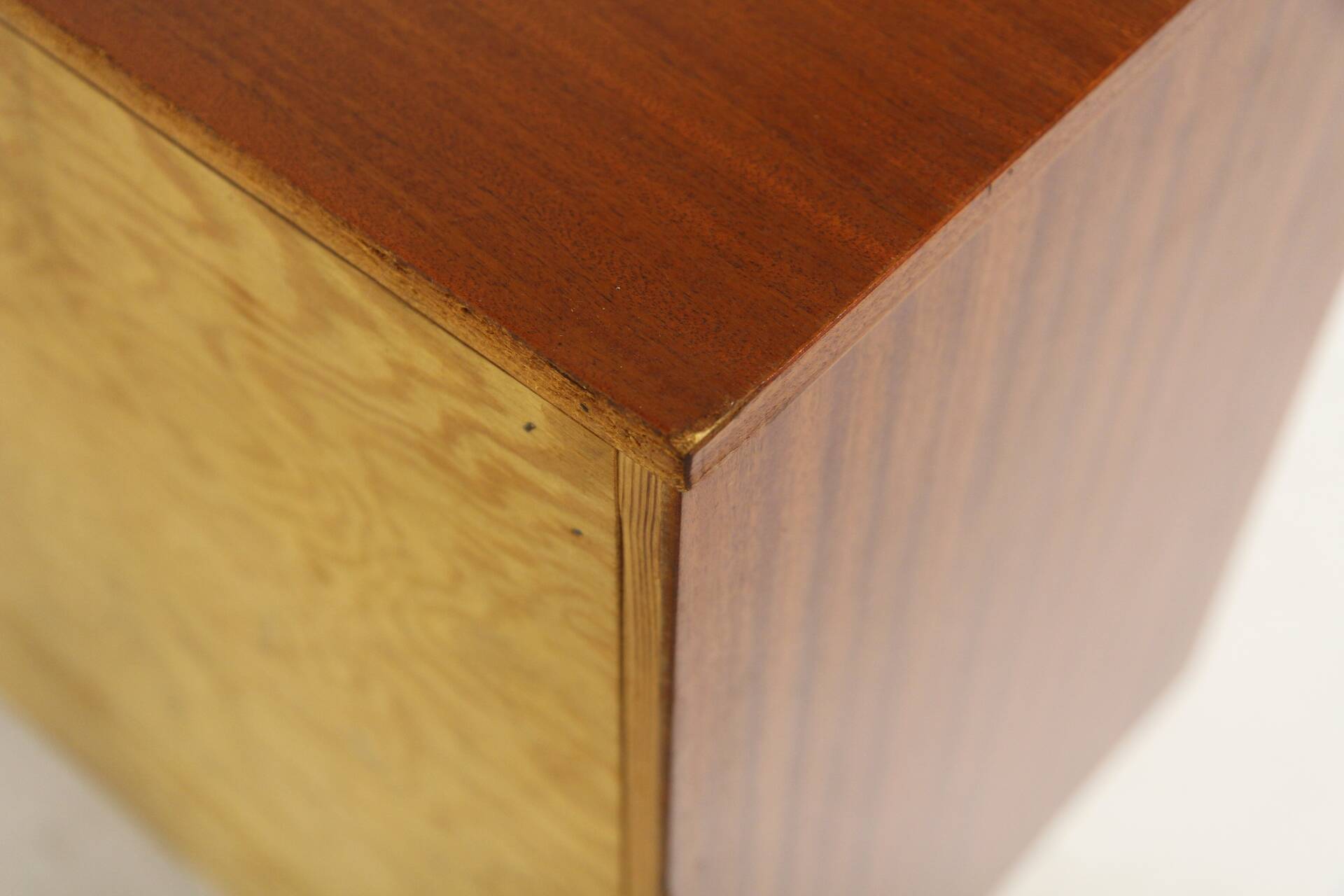 Scandinavian mahogany chest of drawers, Sweden, 1950