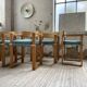 Set de 6 chaises chêne accoudoirs Ate Van Apeldoorn
