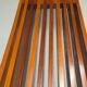 Grand banc teck massif design 1970