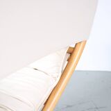 Chaise Vico Magistretti « Regina D'Africa » avec tabouret pour Alias, Italie 1970