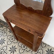 Console et son miroir vers 1930