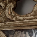 Miroir hollandais du 17ème siècle 43x70cm