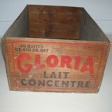 Gloria wooden crate