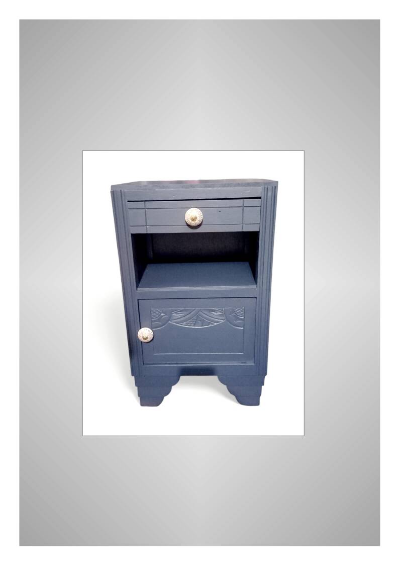 Art Deco bedside table