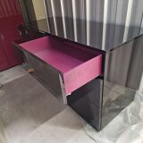 Commode Habitat laquée noire