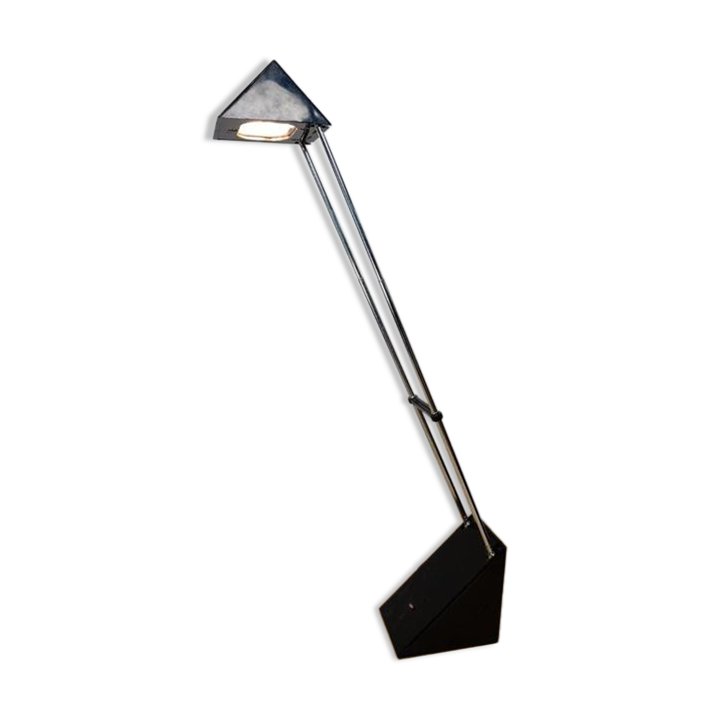 Vintage telescopic arm desk lamp