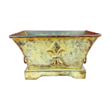 Empire patinated copper planter
