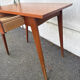 Desk – Vintage – Storage – Teak wood Compass legs