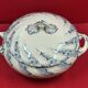 Antique Lunéville earthenware tureen, 28 x 22 x 16 cm