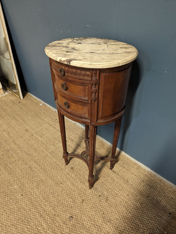 Chevet de style Louis XVI en chêne