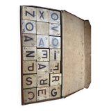 Scrabble ancien en bois