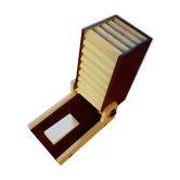Lampe spot rectangulaire 50s 60s