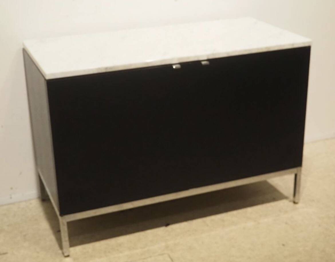 Sideboard Florence Knoll – Knoll International, 1961 – Laque noire & m
