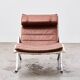 Fauteuil lounge Preben Fabricius & Jorgen Kastholm Grasshopper pour Kill Germany 1967