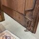 18th century walnut castle wardrobe - fully removable